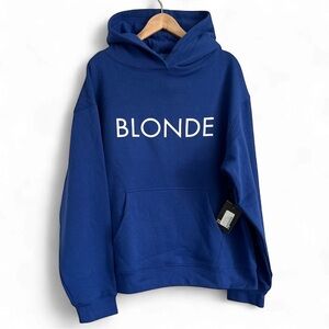 NEW Brunette The Label Blue Hoodie BLONDE 🚨Last one🚨